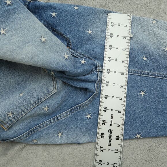 Miss Me Jeans Women's Size 28 Blue Mid-Rise Ankle Skinny 27" Inseam Distressed - Picture 7 of 16